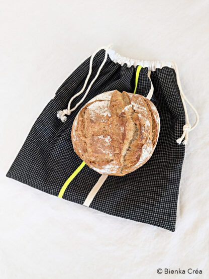 Sac à pain noir