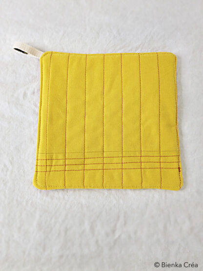 Manique jaune et rouge – Image 3