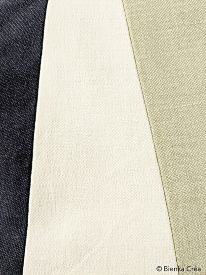 Dessous de plat blanc, noir et écru – Image 3