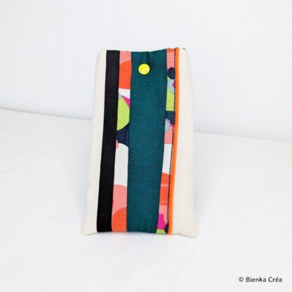 Étui-pochette crème et patchwork – Image 6