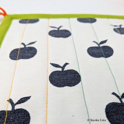 Manique à motifs pommes – Image 2